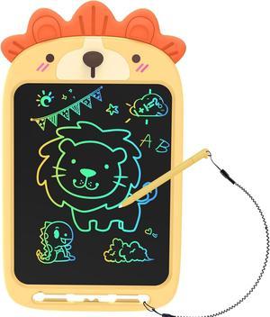 CHAFEGY LCD Writing Tablet for Kids Toddler Toys 10 Inch Electronic Erasable Reusable Doodle Board Drawing Pad Learning Toy as Christmas Birthday Gift for Boys Girls 38 Years Old Lion