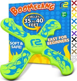 Frisbees for Kids: Best Soft Frisbee Kids Boomerang - Best Gifts for Boys & Girls - Outdoor Flying Disc Beach Frisbee for Kids Age 6 & up - Fun Boys Toys age 8-10 Fun Kid Mini Frisbee Disc - EVA Foam