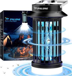 PALONE Indoor Bug Zapper,4200V High Efficiency,2600mAh 13 Hours, Portable Electric Flytrap,Indoor and Outdoor Bug Zapper,Suitable for Home,Backyard,Patio,Camping and Fishing