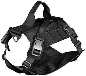 Tactical Mesh Dog Vest - Black