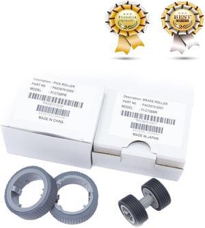 New PA03670-0001 PA03670-0002 Scanner Brake and Pick Roller Set For Fujitsu Fi-7160 Fi-7180 Fi-7260 Fi-7280