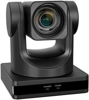 SMTAV 12X Optical Zoom PTZ POE Camera 1080P with USB 3.0 Outputs Live Streaming Camera for Broadcast Conference Events