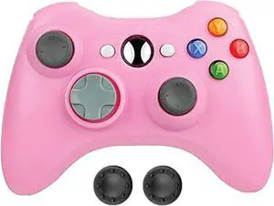 Controller replacement for Xbox 360 Controller, Wireless Remote Gamepad Non-Slip Joystick Thumb Grips Double Shock Live Play Compatible with Microsoft Xbox 360 Slim PC Windows 10 8 7 Color Controller replacement for Xbox 360 Controller, Wireless Remote Gamepad Non-Slip Joystick Thumb Grips Double Shock Live Play Compatible with Microsoft Xbox 360 Slim PC Windows 10 8 7 Color