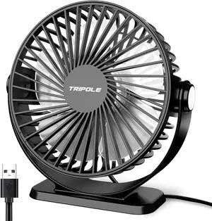 Small Desk Fan USB Powered Portable Fan 3 Speeds Strong Airflow Mini Fan 360°Rotation Personal Fan 5.1 Inch Table Fan for Home Office Bedroom Desktop, Black, 4.9ft Cable Small Desk Fan USB Powered Portable Fan 3 Speeds Strong Airflow Mini Fan 360°Rotation Personal Fan 5.1 Inch Table Fan for Home Office Bedroom Desktop, Black, 4.9ft Cable