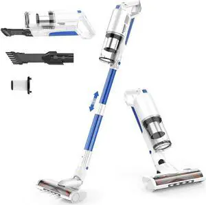 Cordless Vacuum Cleaner, Upgraded 22Kpa Suction 280W Brushless Motor 4 in 1 Cordless Stick Vacuum Cleaner, Lightweight Handheld Vacuum for Home Pet Hair Carpet Hard Floor,up to 53mins Runtime Cordless Vacuum Cleaner, Upgraded 22Kpa Suction 280W Brushless Motor 4 in 1 Cordless Stick Vacuum Cleaner, Lightweight Handheld Vacuum for Home Pet Hair Carpet Hard Floor,up to 53mins Runtime