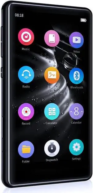 Mp3 Player with Bluetooth 5.0, 4.0" Touchscreen 16GB HD Video MP3 Mp4 Music Player with Speaker,Portable HiFi Sound with FM Radio, Voice Recorder, E-Book, Sport Pedometer,Support 128G TF Card Mp3 Player with Bluetooth 5.0, 4.0" Touchscreen 16GB HD Video MP3 Mp4 Music Player with Speaker,Portable HiFi Sound with FM Radio, Voice Recorder, E-Book, Sport Pedometer,Support 128G TF Card