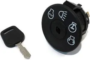 Key Ignition Switch For Husqvarna RZ3016 Z-254 John Deere Scotts S1742 Mowers