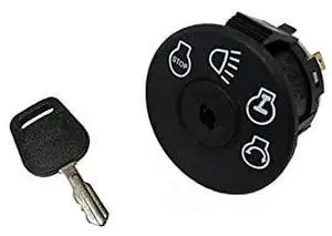 Ignition Key Switch for Troy Bilt Mustang Colt RZT42 RZT50 MZ210-42 ZT17 ZT22 ZT42