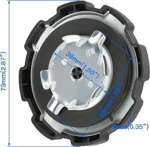 Fuel Tank Gas Cap For Harbor Freight Predator 212CC 6.5HP Gas Motor 60363