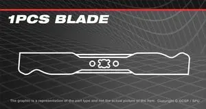 Blade For Husqvarna YTH24V54XLS YTH26V54 Tractors 960430114 960430111 960430132