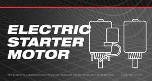 Electric Starter Motor For Troy Bilt Squall 2100 Snow Blowers Throwers 21" 208cc
