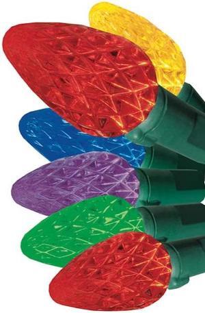 GE ON 450-Count 93.1-ft Multicolor Incandescent Plug-In Christmas String Lights GE ON 450-Count 93.1-ft Multicolor Incandescent Plug-In Christmas String Lights