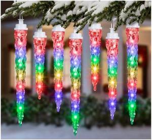 Gemmy Lightshow 10 bulbs with 180 LED's, 18 LEDs per bulb, 9-ft Sparkling  Multicolor LED Plug-In Christmas String Lights 