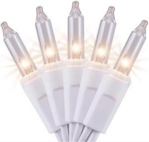 Holiday Living 300-Count Constant White Mini Incandescent Plug-In Christmas Icicle Lights Holiday Living 300-Count Constant White Mini Incandescent Plug-In Christmas Icicle Lights