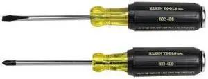 Klein Tools 2-Piece Screwdriver Set, Demolition and Phillips Klein Tools #32008  #4867703
