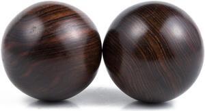 Natural Texture Rosewood Chinese Healthy Exercise Massage Baoding Balls