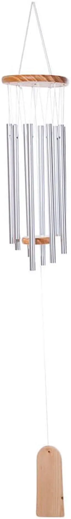 THY COLLECTIBLES Hand Tuned Aluminum Feng Shui Wind Chime for Patio, Garden, Terrace and Balcony - Beautiful Outdoor Décor
