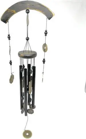 THY COLLECTIBLES Hand Tuned Aluminum Feng Shui Wind Chime for Patio, Garden, Terrace, Balcony Or Any Room - Beautiful Indoor Outdoor Décor