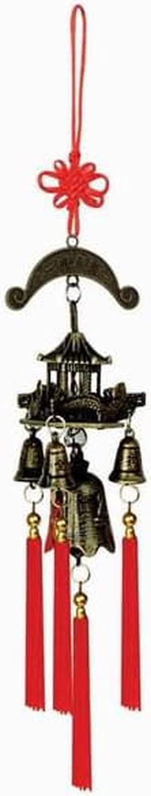 Brass Feng Shui Wind Chime For Home Garden & Car