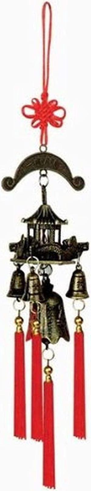 Brass Feng Shui Wind Chime For Home Garden & Car