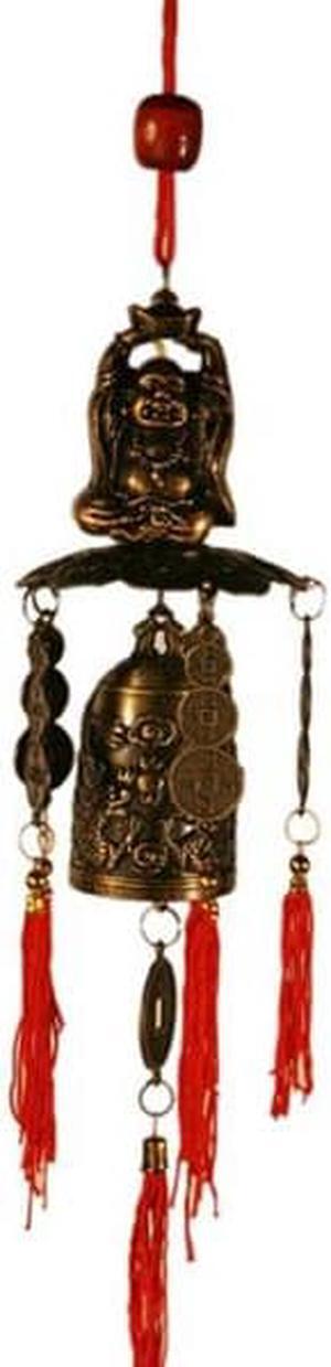 Brass Feng Shui Wind Chime for Home Garden & Car