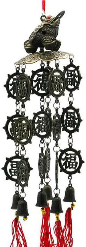 Brass Feng Shui Wind Chime For Home Garden & Car