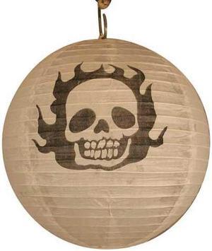 Chinese Round White Paper Lantern