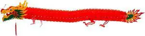 Chinese Decorative Dragon for Party, Festival Celebration Or Home Decor 55 in (140 cm)