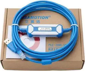 For 1PC USB-KV PLC Programming Cable USB Data Download Line For Keyence KV Series