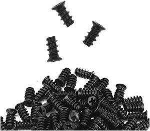 (50 Pack) Black Computer Case Fan Screws