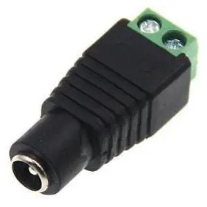 10PCS 12V monitoring power connector DC female head to 12V 5.5 * 2.1DC female head to 12V connector