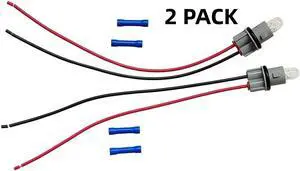 For Mercedes Benz side marker light bulb socket harness A0005400966(2PACK)