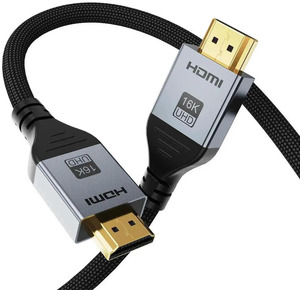 15 Ft 1600p High Speed HDMI Cable With Steel Head – For HDTV, PS, Xbox, And More