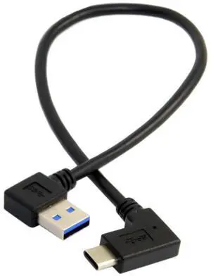 30cm 90 Degree RightAngled USB 3.0 to USBC Data Extension Cable for Tablet, Mobile Phone & Hard Disk Drive 30cm 90 Degree RightAngled USB 3.0 to USBC Data Extension Cable for Tablet, Mobile Phone & Hard Disk Drive