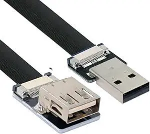 200CM USB 2.0 TypeA Male to Female Flat Slim FPC Extension Data Cable for FPV, Hard Disk, Scanner & Printer 200CM USB 2.0 TypeA Male to Female Flat Slim FPC Extension Data Cable for FPV, Hard Disk, Scanner & Printer