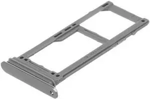 Dual SIM Card Tray Gray for Samsung Galaxy S9 / S9 Plus, DualCard DualStandby Replacement Part Dual SIM Card Tray Gray for Samsung Galaxy S9 / S9 Plus, DualCard DualStandby Replacement Part