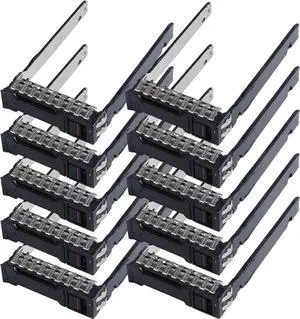 10Pack 2.5" SSD Hard Drive Tray Caddy P22892 P22892002, Bracket Compatible with HP Gen10 Gen10 Plus V2 Gen11 Servers DL20 DL360 DL365 DL380 DL385 DL325 10Pack 2.5" SSD Hard Drive Tray Caddy P22892 P22892002, Bracket Compatible with HP Gen10 Gen10 Plus V2 Gen11 Servers DL20 DL360 DL365 DL380 DL385 DL325