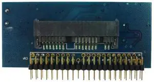 1.8Inch Micro SATA 7+9 Pin Female to IDE 44 Pin Male Header PCBA Adapter for HDD Hard Disk 1.8Inch Micro SATA 7+9 Pin Female to IDE 44 Pin Male Header PCBA Adapter for HDD Hard Disk