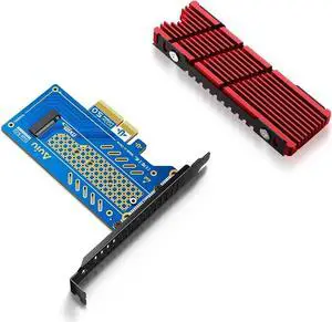 PCIe 5.0 x4 to M.2 NVMe B+M Key HighSpeed Expansion Card, Supports 2230 2240 2260 2280 SSD, Compatible with PCIe X4/X8/X16 Slots (Set6) PCIe 5.0 x4 to M.2 NVMe B+M Key HighSpeed Expansion Card, Supports 2230 2240 2260 2280 SSD, Compatible with PCIe X4/X8/X16 Slots (Set6)