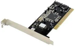 PCI to 2-Port SATA Expansion Card, Sil3112 Chip Serial ATA PCI Host Controller Adapter PCI to 2-Port SATA Expansion Card, Sil3112 Chip Serial ATA PCI Host Controller Adapter