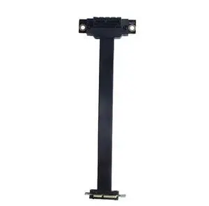 15cm PCIe 3.0 x1 Riser Cable, 90 Degree Gold-Plated PCIe x1 to x1 Flexible PE Extension Cord for GPU, Sound & Network Cards 15cm PCIe 3.0 x1 Riser Cable, 90 Degree Gold-Plated PCIe x1 to x1 Flexible PE Extension Cord for GPU, Sound & Network Cards