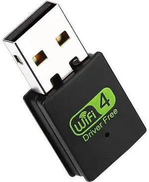 300Mbps USB WiFi Adapter Wireless Network Dongle, USB Wireless LAN Card for Desktop Laptop PC, Compatible with Windows 10 / 8 / 7 / XP 300Mbps USB WiFi Adapter Wireless Network Dongle, USB Wireless LAN Card for Desktop Laptop PC, Compatible with Windows 10 / 8 / 7 / XP