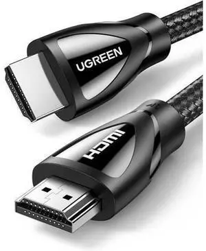 UGREEN 8K HDMI 2.1 Braided Cable, Ultra High Speed 48Gbps, 8K60Hz 4K120Hz Dynamic HDR HDR10 eARC, HDMI Cord 6FT Compatible with MacBook Pro 2021, PS5, PS4, Xbox, Roku, UHD TV, Blu-ray, Projector UGREEN 8K HDMI 2.1 Braided Cable, Ultra High Speed 48Gbps, 8K60Hz 4K120Hz Dynamic HDR HDR10 eARC, HDMI Cord 6FT Compatible with MacBook Pro 2021, PS5, PS4, Xbox, Roku, UHD TV, Blu-ray, Projector