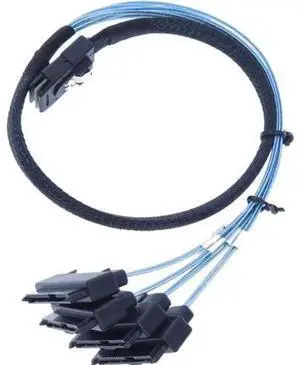 Mini SAS SFF-8087 to SFF-8482 Internal Breakout Cable 3.3FT, Mini SAS to SAS Cord with SATA Power Connector for RAID Controller Connecting 3.5"/2.5" HDD Hard Drives Mini SAS SFF-8087 to SFF-8482 Internal Breakout Cable 3.3FT, Mini SAS to SAS Cord with SATA Power Connector for RAID Controller Connecting 3.5"/2.5" HDD Hard Drives