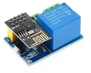 ESP8266 WiFi Relay Module with ESP-01S, Wireless Remote Smart Control Switch, DIY Smart Socket Controller, Mobile WiFi On/Off Relay Board for Smart Home Automation, Electronic DIY Projects ESP8266 WiFi Relay Module with ESP-01S, Wireless Remote Smart Control Switch, DIY Smart Socket Controller, Mobile WiFi On/Off Relay Board for Smart Home Automation, Electronic DIY Projects