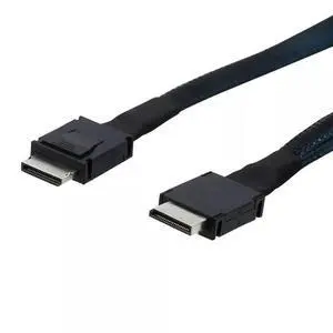 100CM PCIE Oculink SFF-8611 to Mini SAS SFF-8611 4i Server Cable, High Speed Internal Interconnect Cable for Server Storage Adapter and Backplane 100CM PCIE Oculink SFF-8611 to Mini SAS SFF-8611 4i Server Cable, High Speed Internal Interconnect Cable for Server Storage Adapter and Backplane