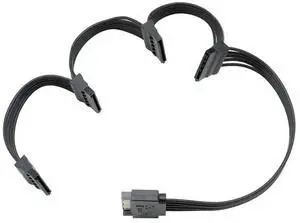 23Inch/58CM SATA 15Pin Power Extension Cable 1 to 4, SATA Male to Female Power Extender Adapter Cord for HDD SSD Hard Drives 23Inch/58CM SATA 15Pin Power Extension Cable 1 to 4, SATA Male to Female Power Extender Adapter Cord for HDD SSD Hard Drives