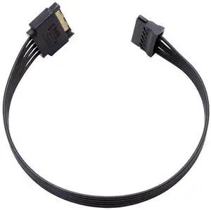 15 Pin SATA Power Extension Cable, SATA Male to Female Power Extender Cord for HDD SSD Hard Drive, 12.6 Inch (32cm) 15 Pin SATA Power Extension Cable, SATA Male to Female Power Extender Cord for HDD SSD Hard Drive, 12.6 Inch (32cm)