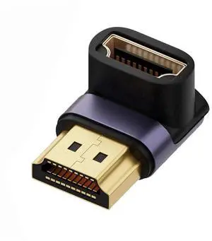 8K@60Hz HDMI Male to HDMI 2.1 Female 90 Degree Down Angled Adapter,48Gbps UHD Extension Converter,Support Dynamic HDR eARC 3D for Graphics Card,Game Console,Monitor,HDTV 8K@60Hz HDMI Male to HDMI 2.1 Female 90 Degree Down Angled Adapter,48Gbps UHD Extension Converter,Support Dynamic HDR eARC 3D for Graphics Card,Game Console,Monitor,HDTV