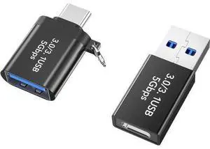 2 Pack USB 3.0 Type-C OTG Adapter,USB C Male to USB A Female + USB A Male to USB C Female Converter,Portable Interface Adaptor for Smartphone,Laptop,Tablet,Flash Drive,Keyboard 2 Pack USB 3.0 Type-C OTG Adapter,USB C Male to USB A Female + USB A Male to USB C Female Converter,Portable Interface Adaptor for Smartphone,Laptop,Tablet,Flash Drive,Keyboard